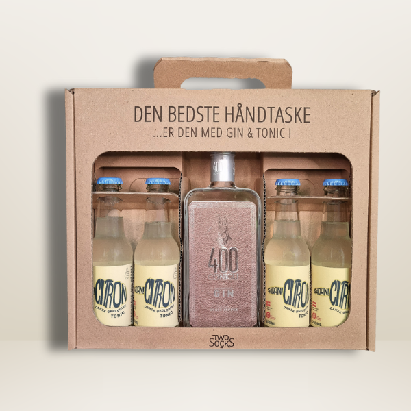 400 Conigli Doges Pepper Gin Håndtaske med Sådan! Citron Tonic