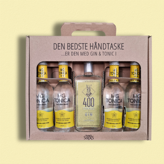 400 Conigli Lemon Verbena Gin Håndtaske med MG Tonica