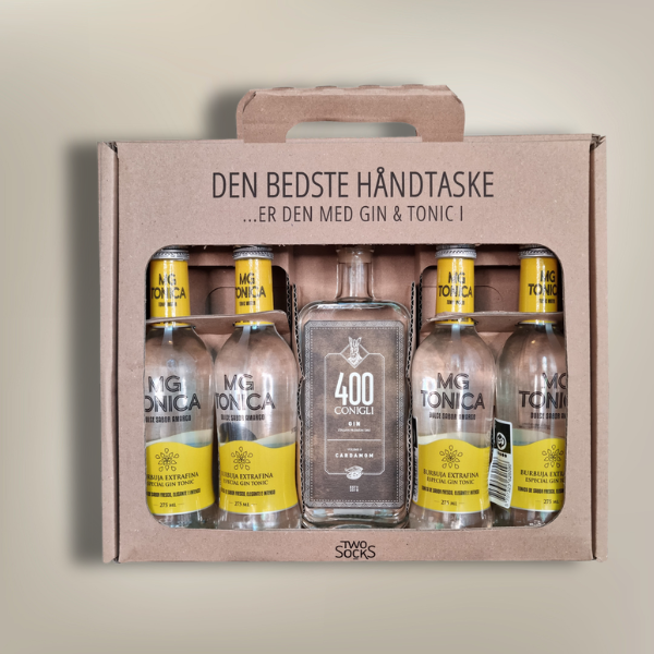 400 Conigli Cardamom Gin Håndtaske med MG Tonica