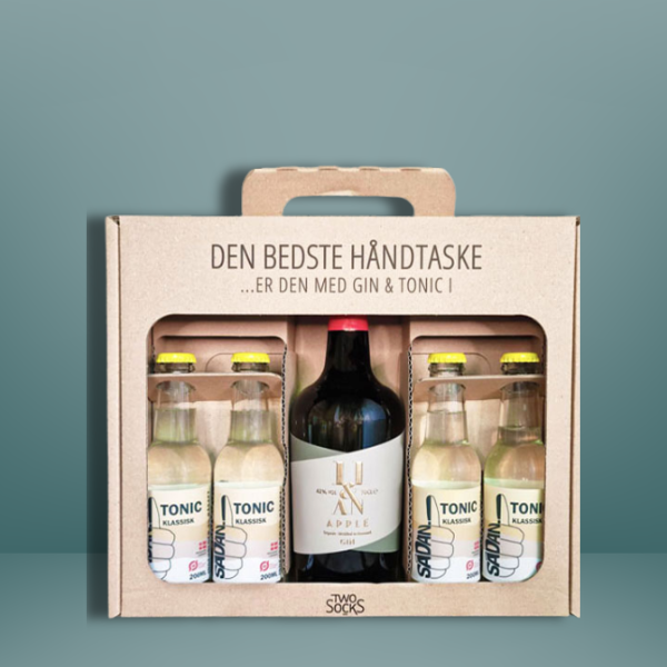 11 & an Apple Gin Håndtaske med Sådan! Citron Tonic