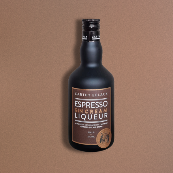 Carthy & Black Espresso Gin Cream Liqueur | 500ml