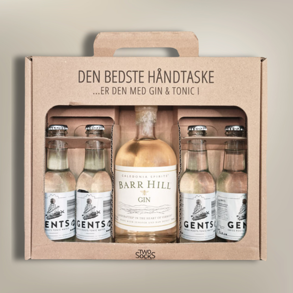 Barr Hill Gin Håndtaske med Gents Tonic