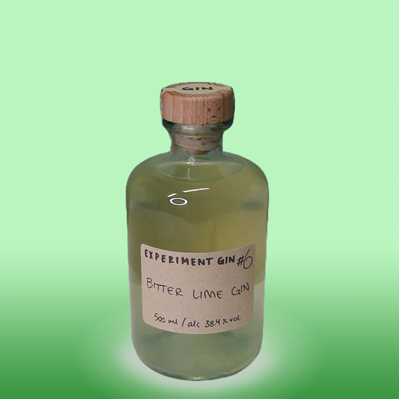 Experiment #6 Bitter Lime Gin