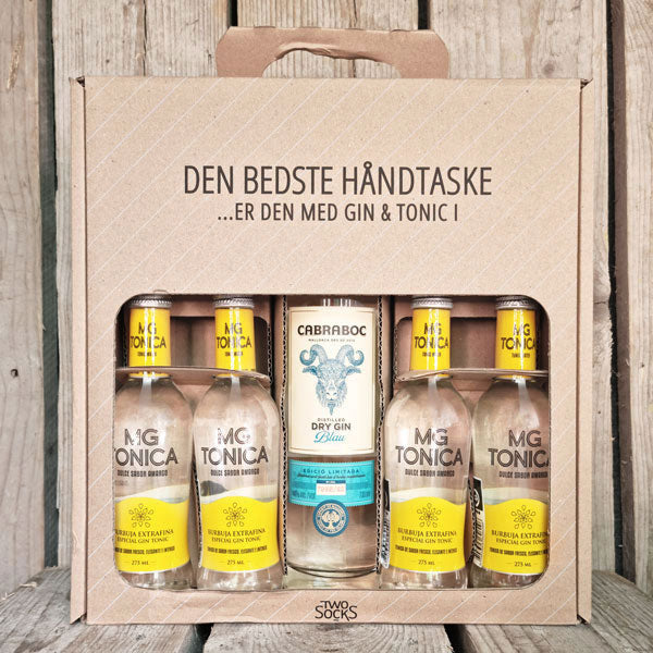 Cabraboc Dry Gin Blau Håndtaske med MG Tonica