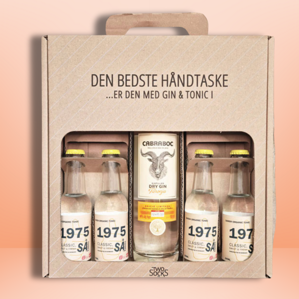 Cabraboc Dry Gin Taronja Håndtaske med 1975 Classic Tonic