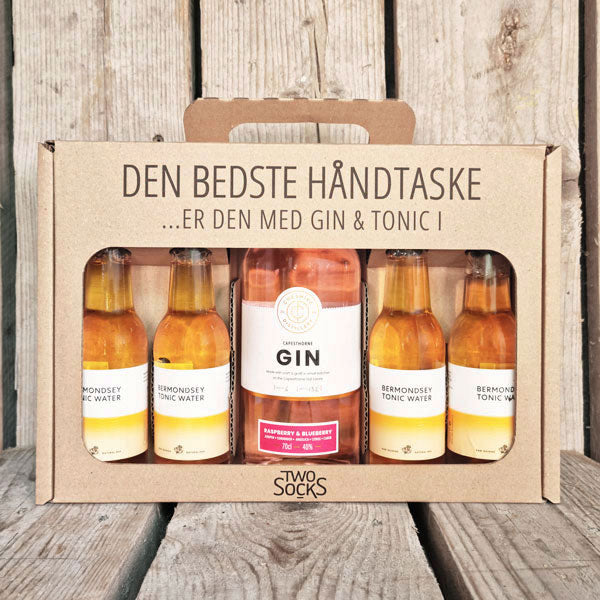 Capesthorne Raspberry & Blueberry Gin Håndtaske med Bermondsey Tonic