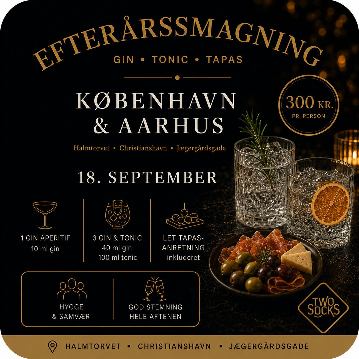 Efterårs Fælles Ginsmagning – 18. september