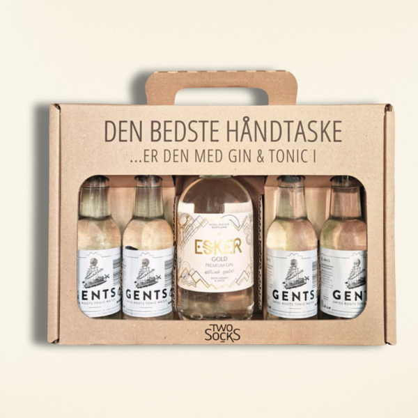 Esker Gold Gin Håndtaske med Gents Tonic