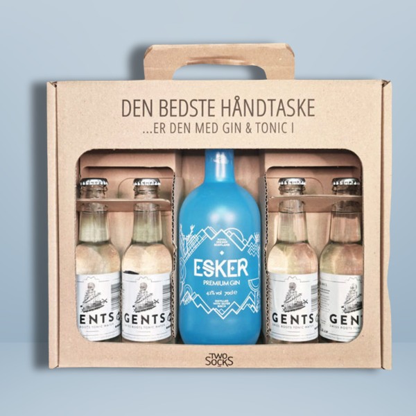 Esker Premium Gin Håndtaske med Gents Tonic