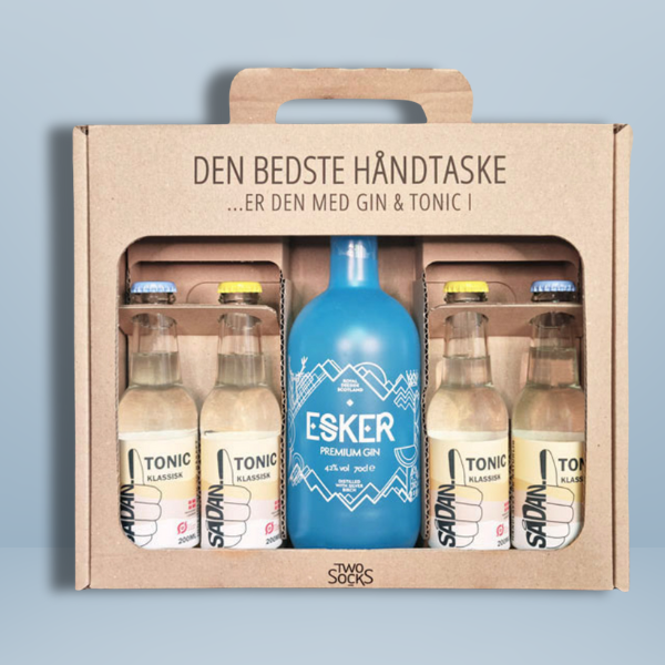 Esker Premium Gin Håndtaske med Sådan! Klassisk Tonic