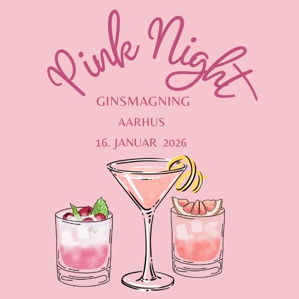 Pink Night Ginsmagning med elegance i Aarhus