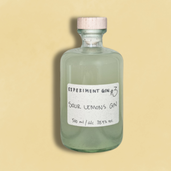 Experiment #3 Sour Lemon Gin 500 ml.