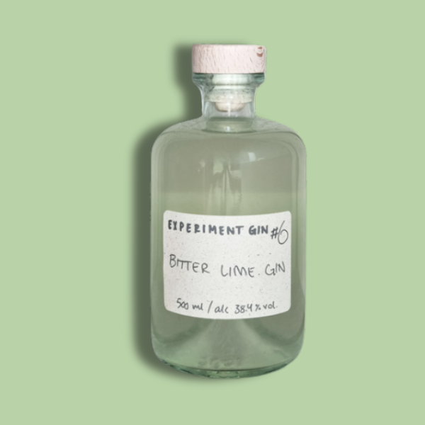 Experiment #6 Bitter Lime Gin 500 ml.