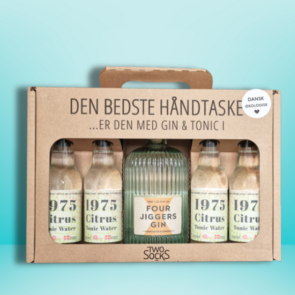 Four Jiggers Gin Håndtaske med 1975 Citrus Tonic
