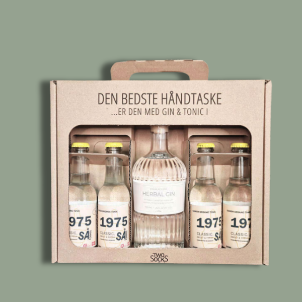 Four Jiggers Herbal Gin Håndtaske med 1975 Classic Tonic