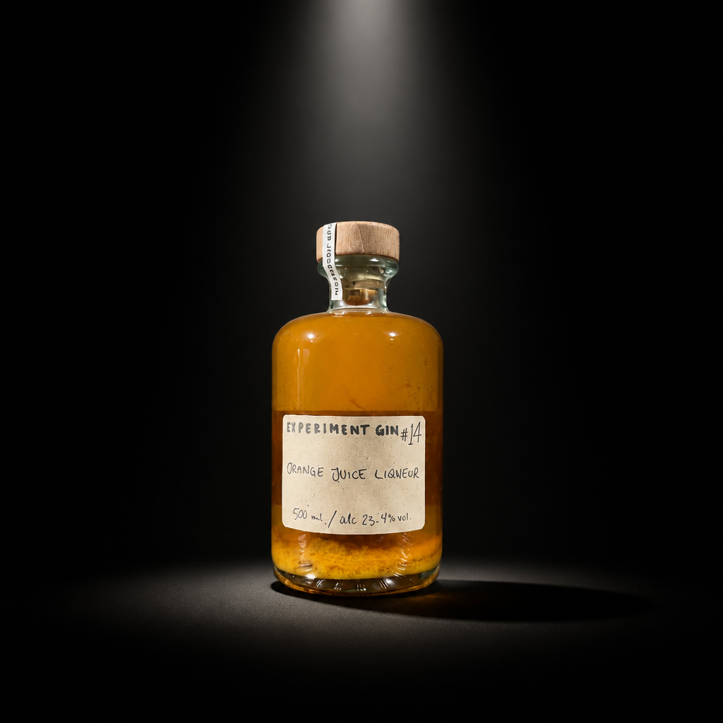 Experiment #14 Orange Juice Liqueur