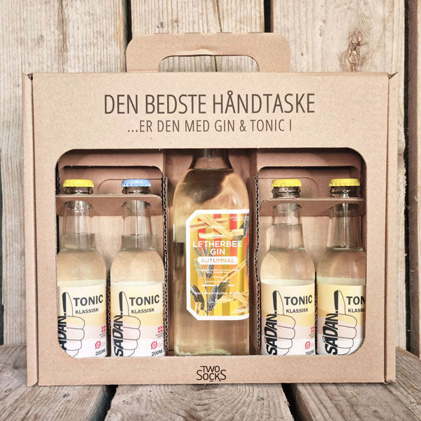 Letherbee Autumnal Gin Håndtaske med Sådan! Klassisk Tonic