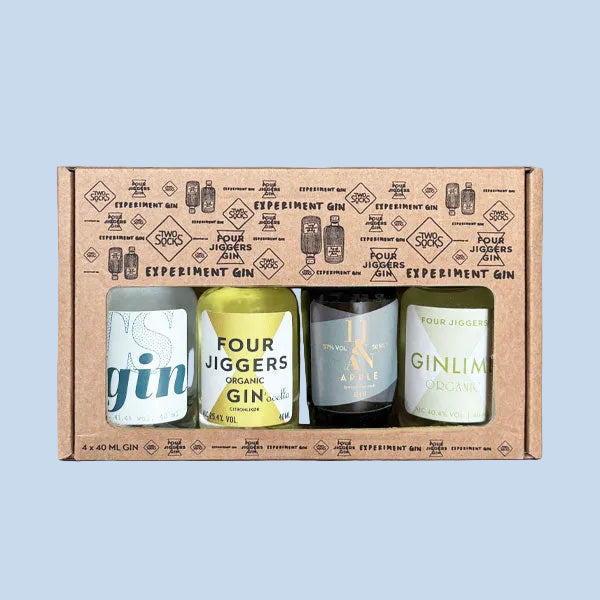 Miniature Gin Gaveæske