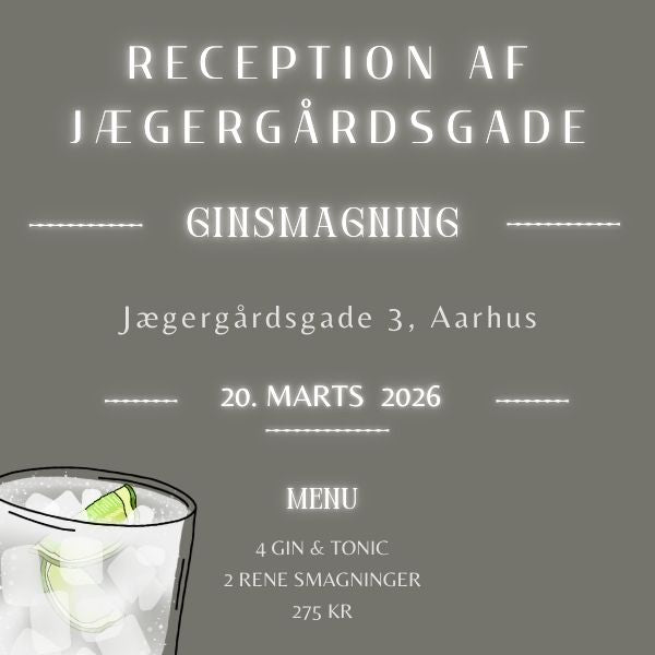 Reception & åbning af ny Gin & Cocktailbar