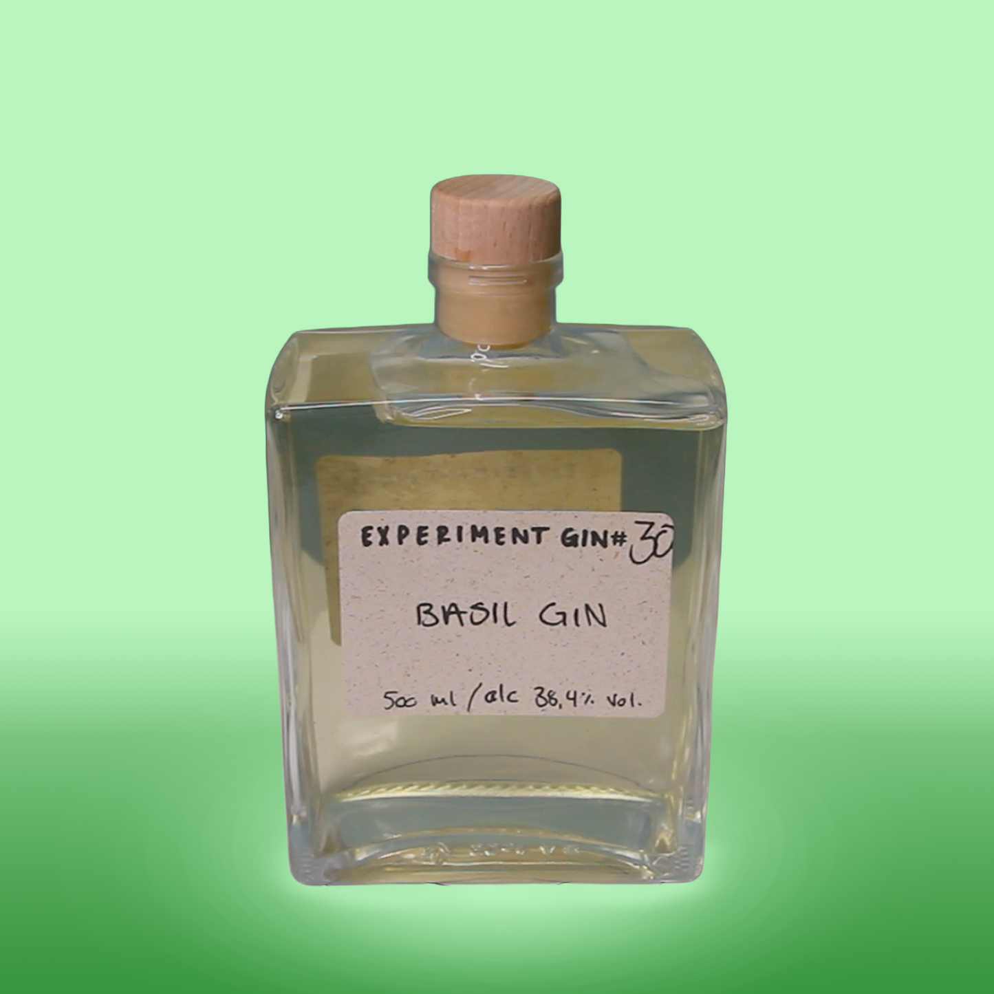 Experiment #30 Basil Gin