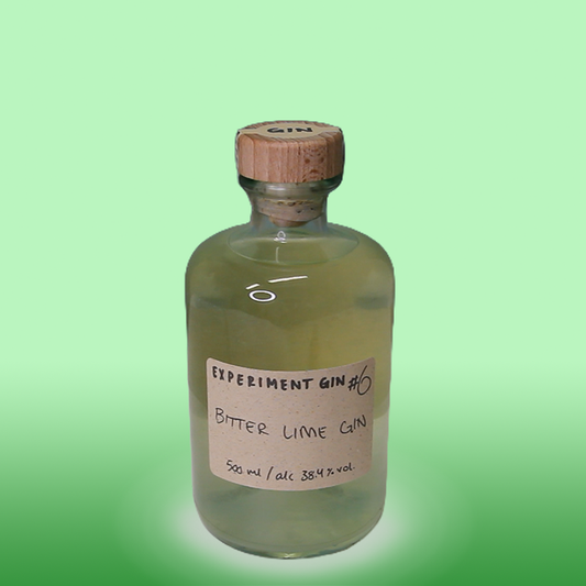 Experiment #6 Bitter Lime Gin