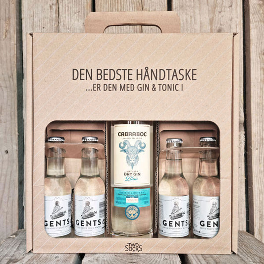 Cabraboc Dry Gin Blau Håndtaske med Gents Tonic