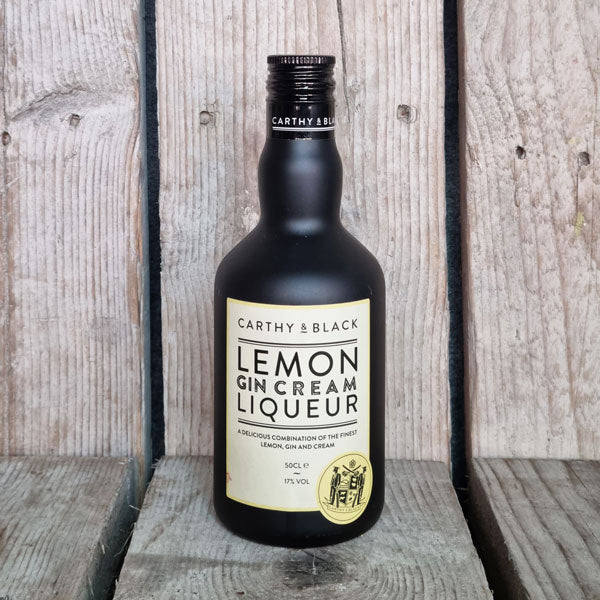 Carthy Black Lemon Gin Cream Liqueur