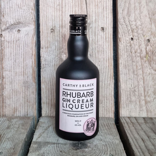 Carthy Black Rhubarb Gin Cream Liqueur