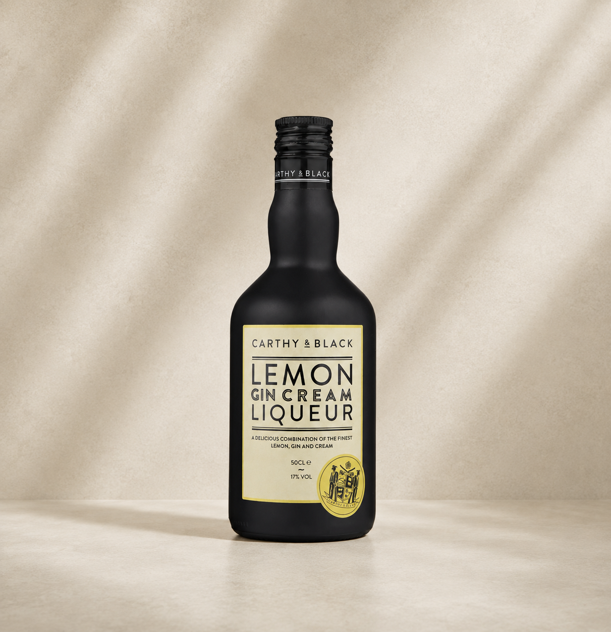 Carthy & Black Lemon Yorkshire Gin Cream Liqueur | 500ml