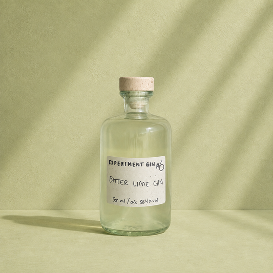 Experiment #6 Bitter Lime Gin | Økologisk Dansk Gin | 500ml