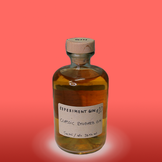 Experiment #10 Classic Rhubarb Gin
