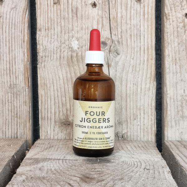 Four Jiggers Citron Enebær Aroma Two Socks