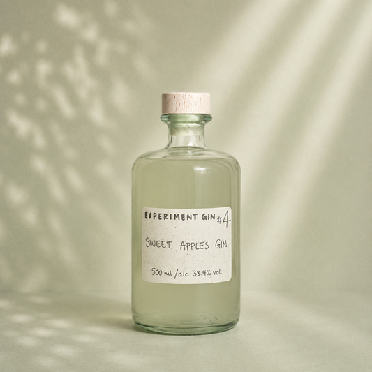 Experiment #4 Sweet Apples Gin | Økologisk Dansk Gin | 500ml