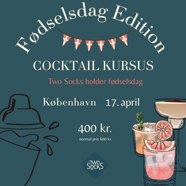 Fødselsdags Cocktail kursus | d. 17. april | København