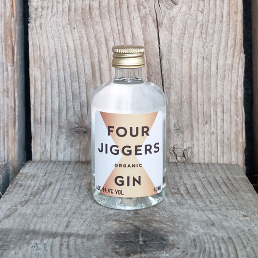 Four Jiggers Gin miniature