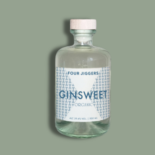 Gin Sweet 500ml - Dansk Premium Gin med Lime | Four Jiggers