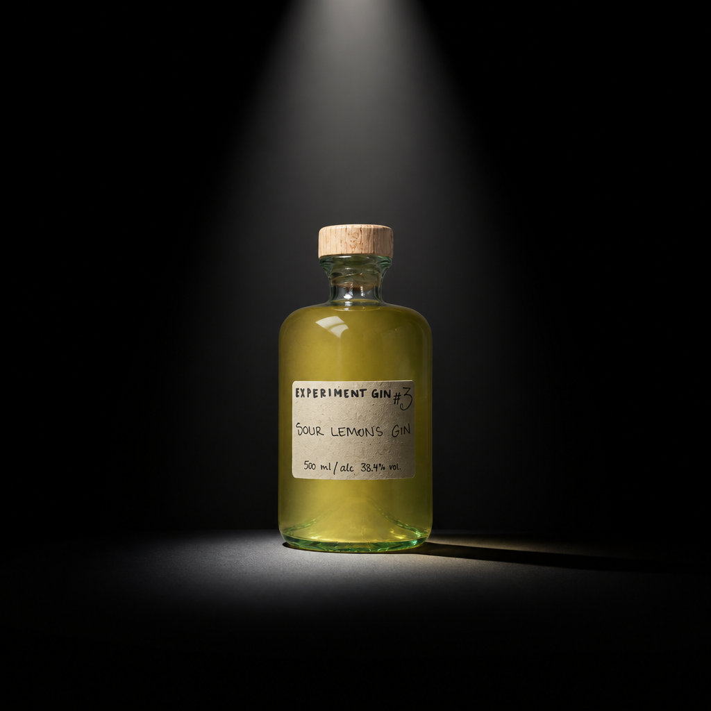 Experiment #3 Sour Lemons Gin