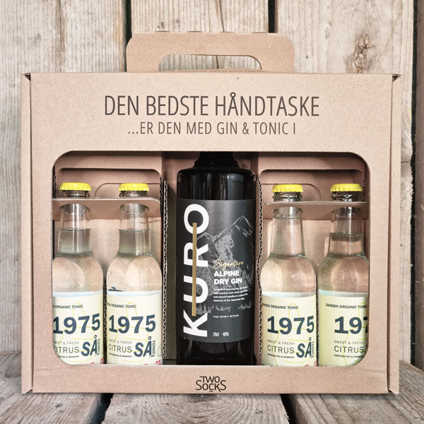 Kuro Dry Gin Håndtaske med SÅ 1975 Citrus Tonic