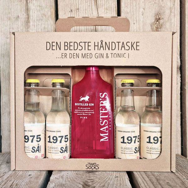 Master's Pink Gin Håndtaske med SÅ 1975 Classic Tonic