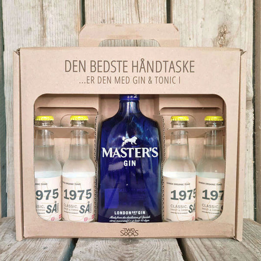 Master's London Dry Gin Håndtaske med SÅ 1975 Classic Tonic