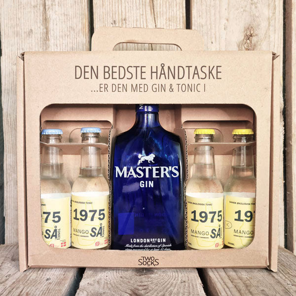 Master's London Dry Gin Håndtaske med SÅ 1975 Mango Tonic