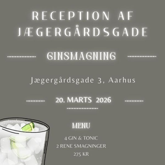 Reception & åbning af ny Gin & Cocktailbar