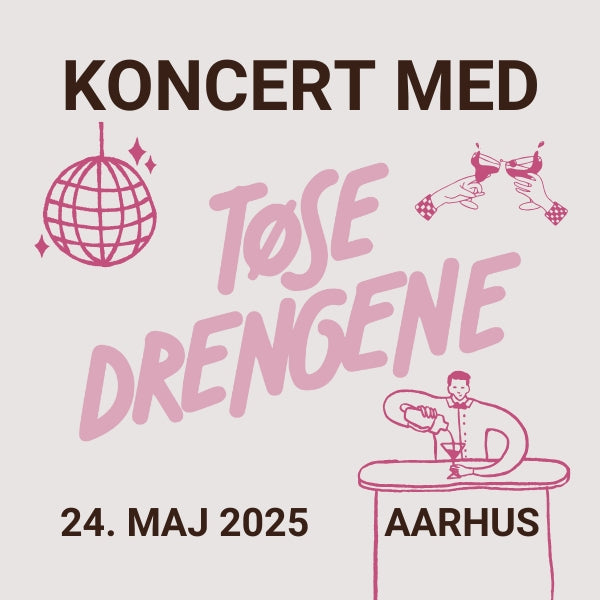 Koncert med Tøsedrengene i Aarhus