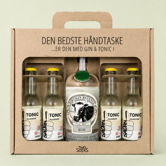 Bertha's Revenge Gin Håndtaske med Sådan! Klassisk Tonic