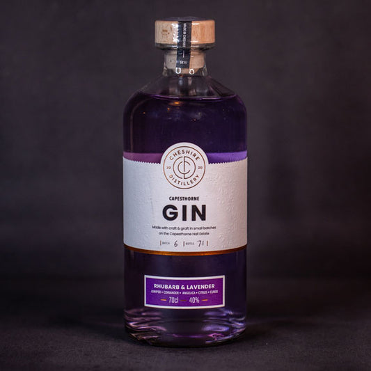 Capesthorne Rhubarb & Lavender Gin